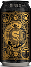 Siren Virtues Forbidden Apple Stout IPA 440ml